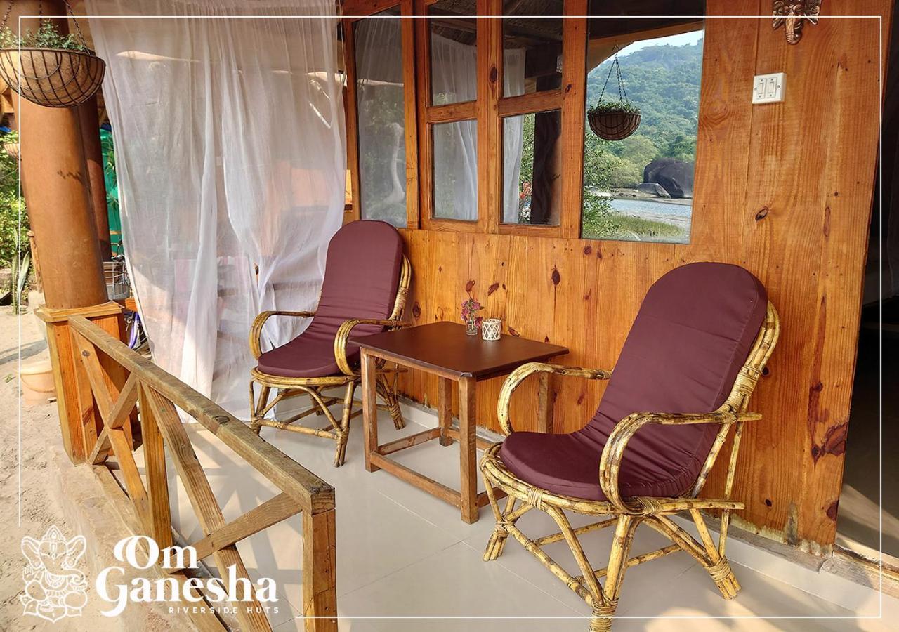 Om Ganesha Hotel Palolem Bagian luar foto