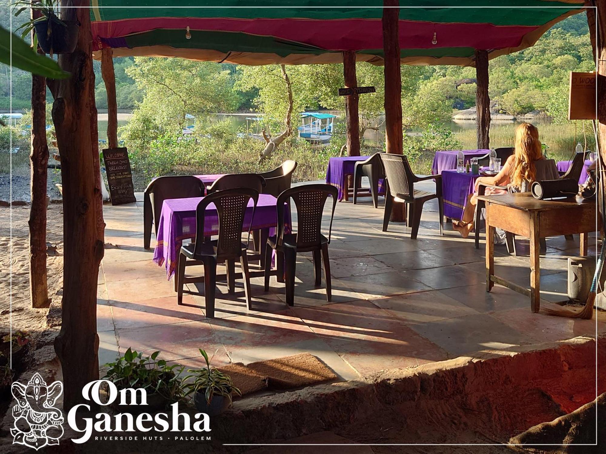 Om Ganesha Hotel Palolem Bagian luar foto